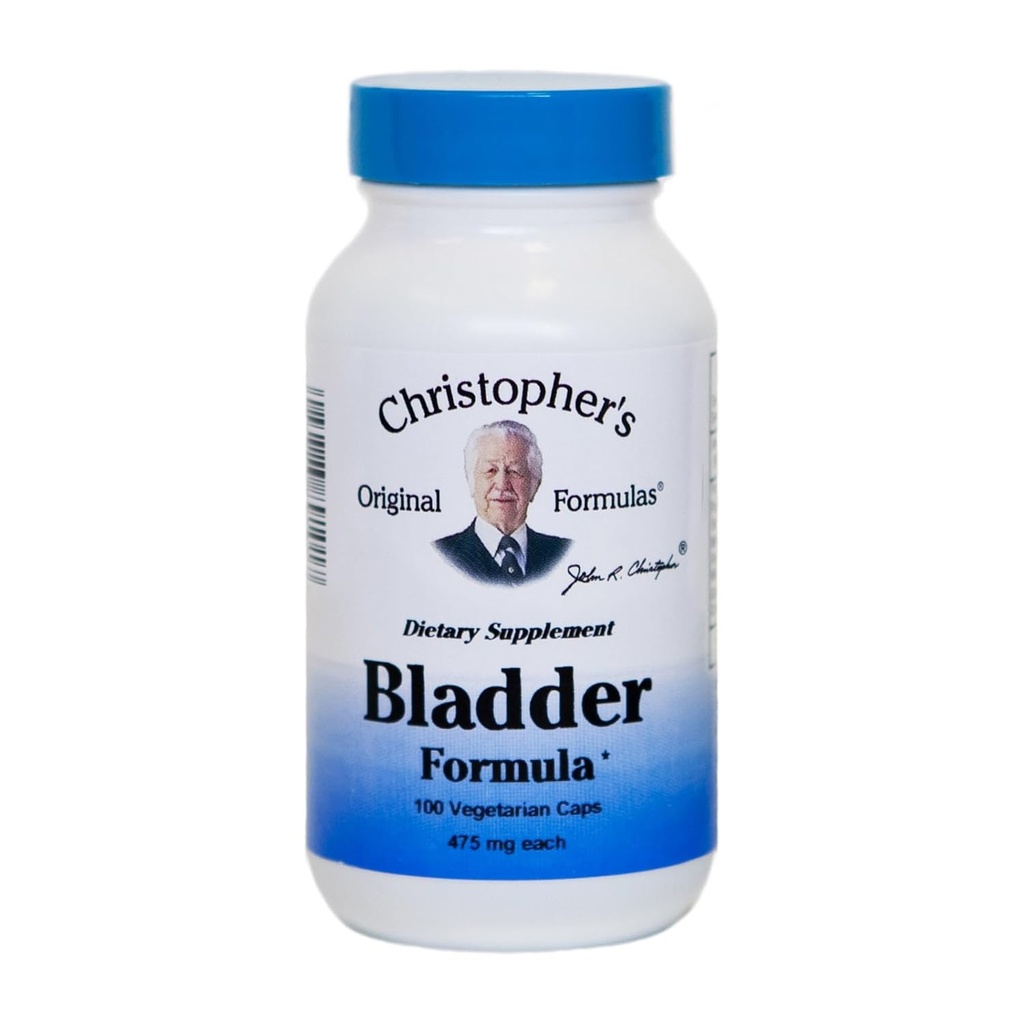 Christophers opprinnelige Formel Bladder Formula, Urinal helsestøtte, 100 Caps