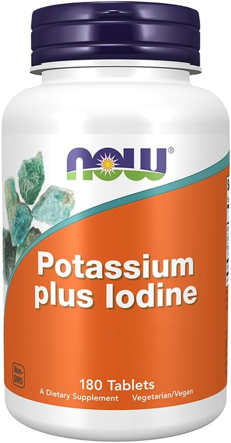 NU FOODS Kalium Plus Iodine180 Tabs, 180 CT