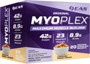 EAS Eksperimentell og anvendt vitenskap Original Myoplex Maksimal muskelbygger, Måltid Erstatning Protein Drink Blanding Kvalitet Protein Blande | 42g Protein | 20 Individual Packet (Cinnamon Cereal Crunch)
