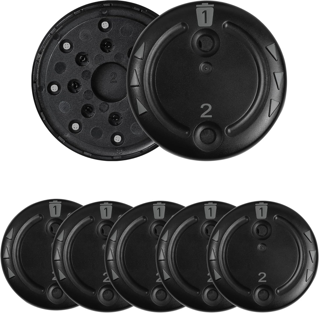 5 pakker (40 stk) Unitron wax vakter cerushield Disk v2.0 098-0445 for fonak, høreapparat tilbehør wax filtre,phonak høreapparat filtre wax vakt