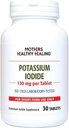 Kalium jodid 130 mg KI Supplement ® 30 tabletter for Thyroid Support ® Iodide - YODO Naciente