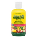 Natures Plus Kilde til livsprenatal flytende, tropisk frukt - 30 fl oz - Multivitamin & Mineral Supplement - ernæringsmessig støtte under svangerskapet - Glutenfri, vegetarisk - 30 serveringer