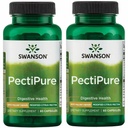 Swanson PectiPure Modified Citrus Pectin-Supports Digestive helse og cellulære helse-leveranser Minimum 82% Galakturonsyre-Naturlig velvære Supplement (60 kapsler, 600 mg Hver) 2 Pakke
