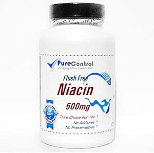 Flush Free Niacin 500mg // 100 kapsler // ren // ved renkontroll kosttilskudd
