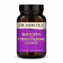 Dr. Mercola Quercetin & Pterostilbene Advanced - Støtter åndedrett og immun helse - 500 mg Quercetin - høy tilgjengelighet formel - ikke-GMO, Glutenfri og soya gratis - 60 kapsler (30 porsjoner)
