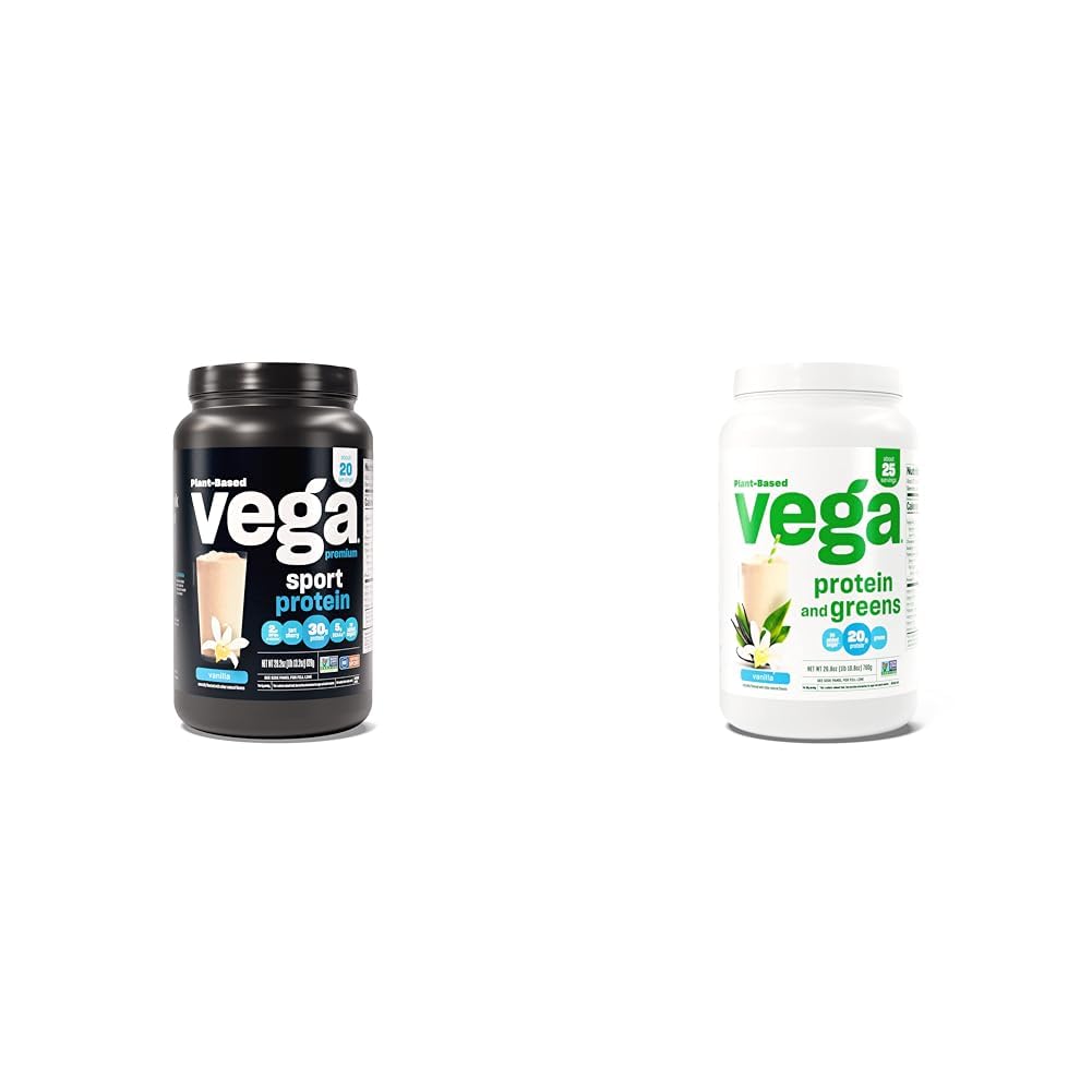 Vega Premium Sport Protein Vanilla Protein pulver & protein og grønne protein pulver