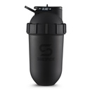 SHAKESPHERE Shaker flaske - 24oz Leak Proof Protein Shaker flaske for pre trening, smoothie og pulver drikk mikser, No-Blade Mixer for gym, BPA-fri, enkel ren og enkel å bære (Matte Black)
