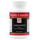 Helse Bekymring Adrenosen – Adrenal tretthet og utbrent støtte Supplement – Energi, Focus & Stress Recovery – Bovine Adrenal, PAK, Eleuthero, Schisandra & kinesiske urter – 90 Kapsler