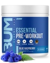 RAW Nutrition - Essential Pre - Chris Bumstead Pre Trening Formula, Sport Ernæring Pre-Workout pulvere | Menn & kvinners drikke, energi pulver for å trene ut (blå bringebær)