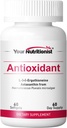 Antioksidant Softgel - Astaxanthin fra Algae, Ergothioneine - 60 greve, 60 dagers forsyning