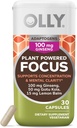 OLLY Focus Adaptogen, Ginseng, Gotu Kola, Mood Support Supplement, Vegetariske kapsler - 30ct