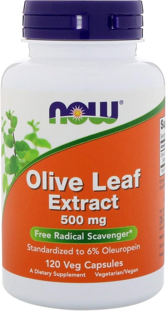 Olive Leaf Extract 500 mg 120 VegiCaps (pakke med 2)