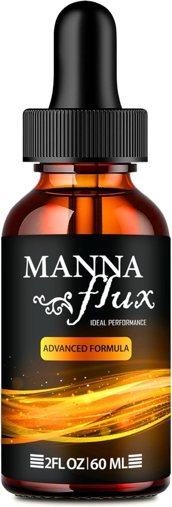 Manna flux drops, Mannaflux støtte Supplement flytende drops - Maks styrke, Manna Flux helse og velvære dråper, Mannaflux Alle naturlige formel, Manna Flux flytende drops anmeldelser (1 pakke)