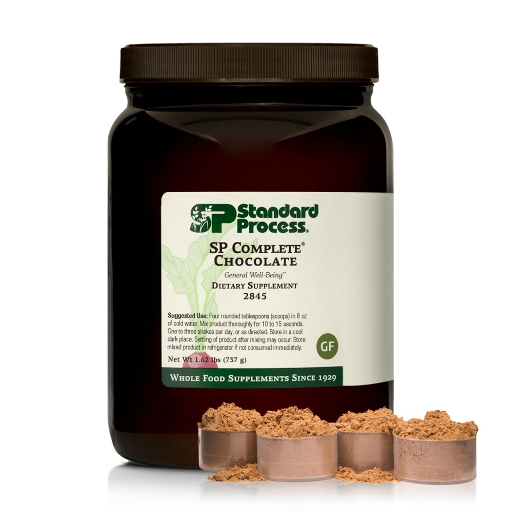 Standard prosess Inc. SP Complete - Hele maten immun støtte, Liver Support, Antioksidant, med ris protein, kornfrøekstrakt og Choline - Vegetarisk, sjokolade - 26 Ounce