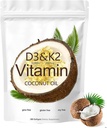 2-i-1 vitamin D3 K2 Supplement Softgel, 10000 IU VIT D3 + 200 MCG vitamin K2 (180 stk)