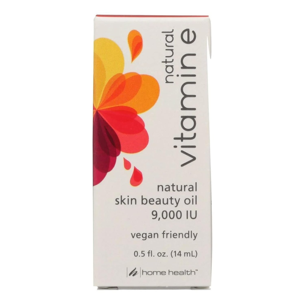 Hjem Helse Naturlig vitamin E, Hud skjønnhet olje 9000 IE, 0,5 Ounce
