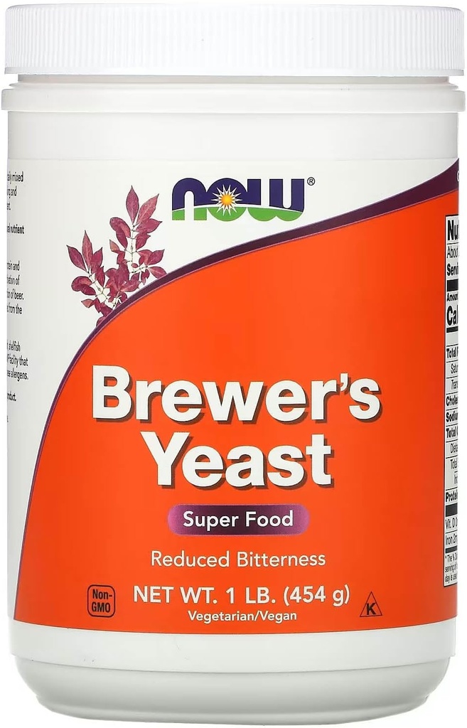 Nå Brewer's Yeast, 1-Pund (Pack of 2)