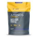 Purbolics Aminos + Energi | Støtter gjenoppretting, energi & fokus | 95 mg koffein, 0 sukker og 60 serveringer (Grape Gatsby)