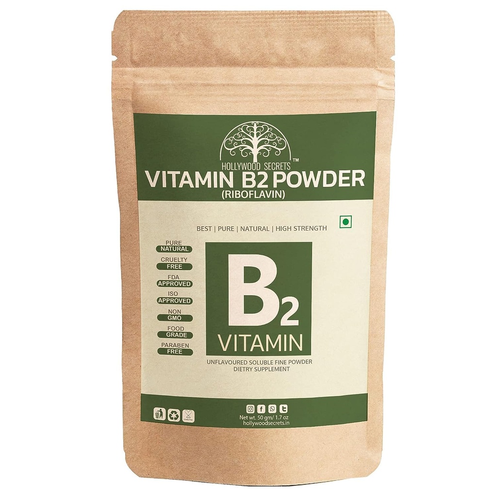 ATS vitamin B2 Riboflavin pulver 50gm