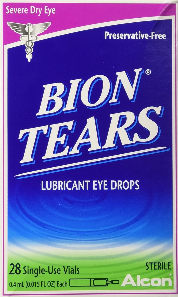 Alcon Bion Tårer Single-Use Virus, 28 greve