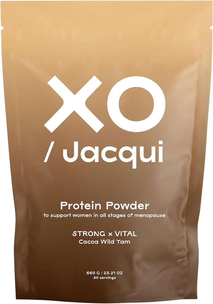 Organisk og vegansk proteinpulver for kvinner Cacao-chocolate Wild Yam – Delicious Protein pulver laget av 6 vitenskapelig-støttede og næringsstoffer – organisk protein pulver formet til å støtte kvinner