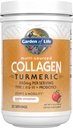 Hage av liv multi-kildede collagen peptider + gurkemeie pulver - Apple kanel, 20 serveringer, for kvinner Joints mobilitet, Hydrolysert collagen protein pulver kosttilskudd