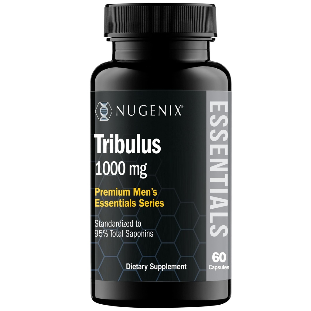 Nugenix Essentials Tribulus Terrestris for menn ekstrakt - 95 % Total Saponins, 1000mg høy styrke, ekstra styrke, 60 greve