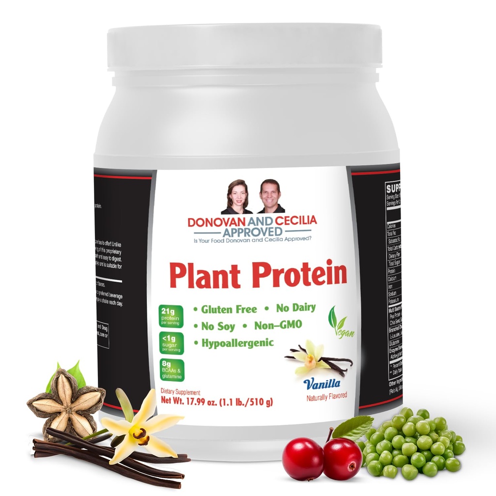Vegan Plant Protein (Vanilla), DCA ernæring