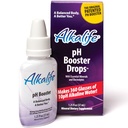 Alkalife Alkaline vanndråper ® pH Booster Alkalizer for å drikke vann ® Essential Mineral Additiv, Electrolyte Hydration Supplement | Nøytralisere syre, balanse kroppen, immunstøtte, Detox | 1.25oz
