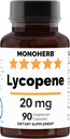 MONOHERB Lycopen 20 mg per kapsel - 90 Veg Kapsler