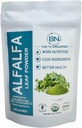 Alfafa Leaf Powder - Grønn Superfood Supplement for drinker, te, rister, vegansk, Glutenfri, Ikke GMO, Kosher