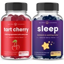 NutraChamps Tart Cherry & Sleep Gummies Bundle | Komplett Muskel & søvn støtte