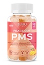SUKU Vitaminer - PMS Gummy Supplement med Chasteberry til å lindre PMS og Menopause Peach Mango Gummies (50 greve)