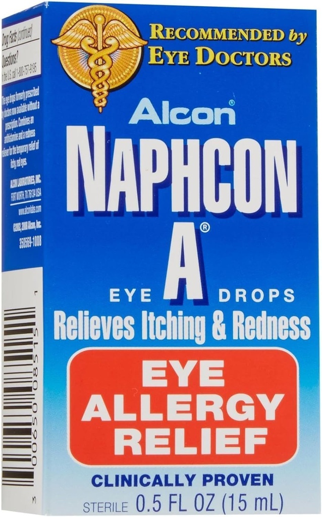 Naphcon-A øyedråper - 15 ml