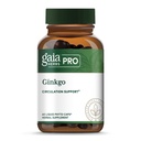 GAIA HERBS PRO Ginkgo - Sunn Blood Flow & Brain Function Støtte Supplement* - Blood Circulation Support Supplement* med Ginkgo Leaf Extract - 60 Flytende Phyto-Caps (30 Serveringer)