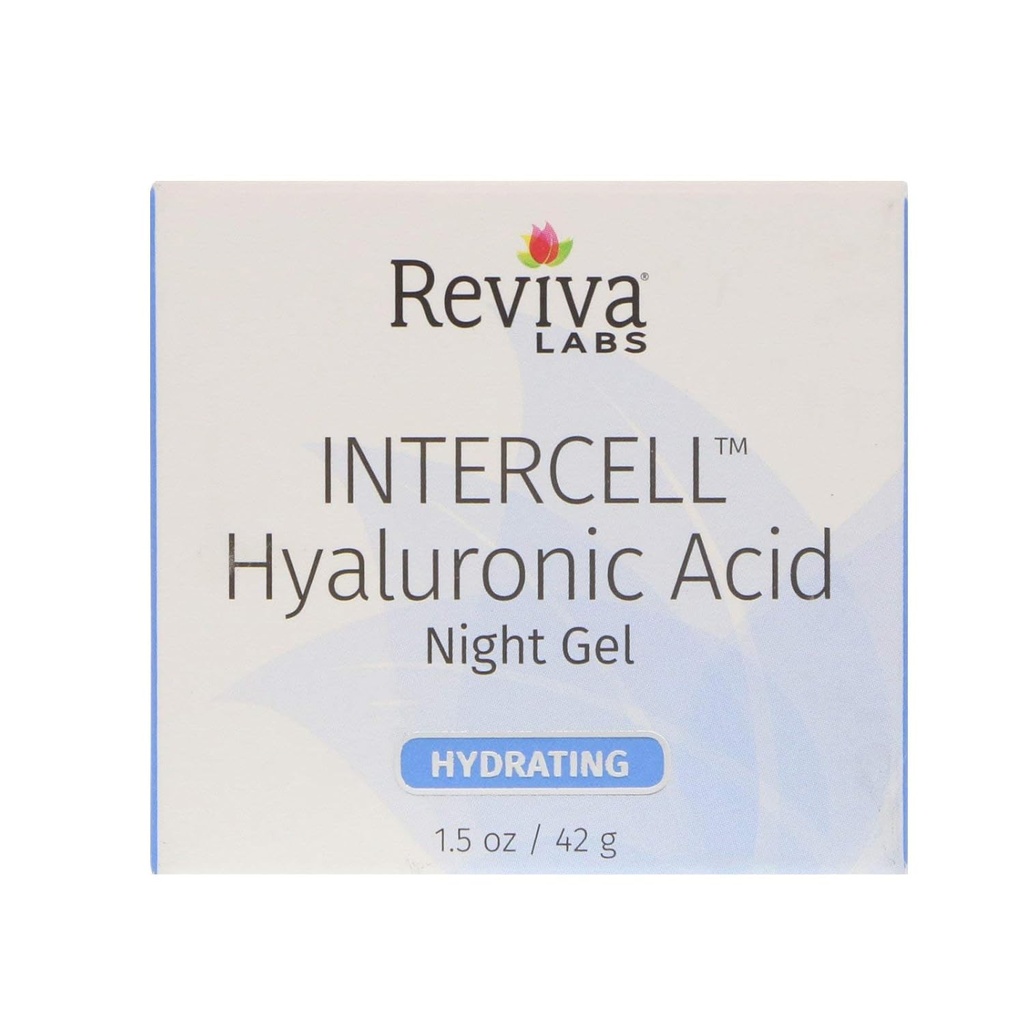 Reviva Intercell Night Gel med hyaluronsyre 1.50 oz
