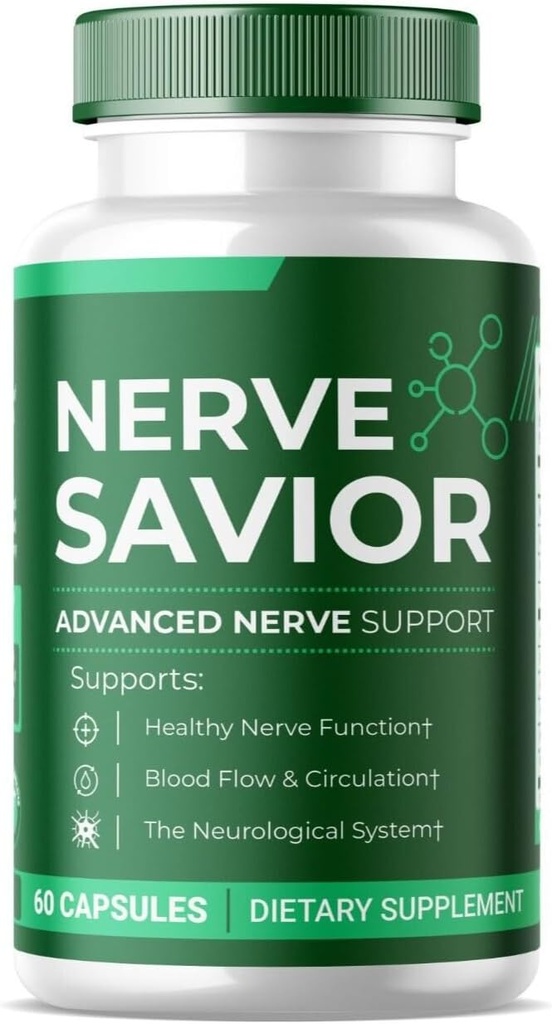 Nerve Frelser Helse Supplement 60 Kapsler Ekte Nerve Frelser