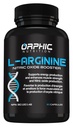 ORPHIC NUTRITION L Arginin Supplement for menn 1000 mg + - 60 kapsler - L Citrullin og nitric Oxid Supplement for å støtte muskel helse, trening utholdenhet, vaskularitet, hjerte helse, energinivå*
