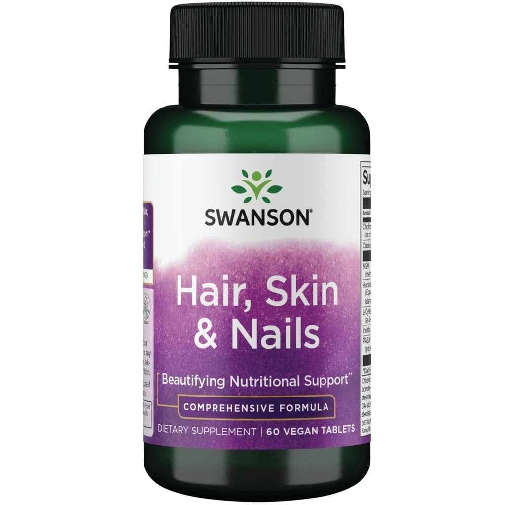 Swanson Hud og negler 60 faner