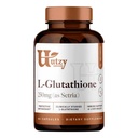 Utzy Naturals L-Glutathione | Immune Health & Antioksidant Support | Setria® 250 mg Redusert form glutation | høy absorpsjon | laget i USA | 60 kapsler