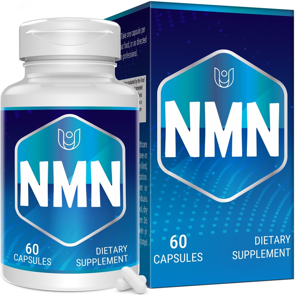 NMNH (Dihydronotinamid Mononucleotid), NAD Supplement til å øke NAD+ nivåer som vi alder (kan være mer effektiv enn Nikotinamid Riboside), NMNH Supplement - 60 kapsler (60 serveringer)