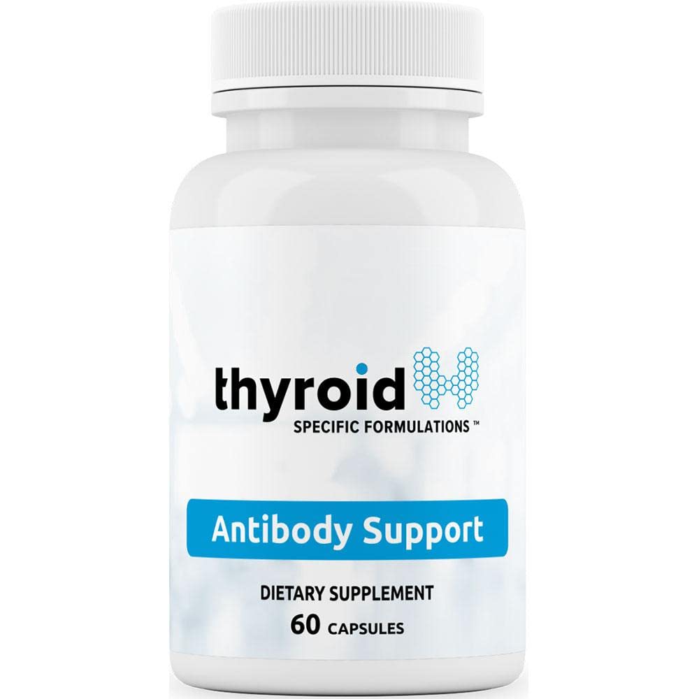 Antikroppsstøtte - Thyroid Antikroppsstøtte kombinerer Nigella Black Cumin Seed, Selenium og Inositol for å hjelpe lavere Thyroid Antistoffer og Thyroid Celler