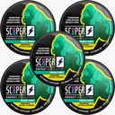 Scooper Energi Fresh Mint ® Extra sterk 80mg Koffein ® Energy Pouches Sukkerfri ® 5 Pack (12 stk/kan)