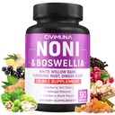 Noni Kapsler med Boswellia, Hvit Willow Bark, Turmeric, Ginger Root og mer - 90 Kapsler i 3 måneders forsyning