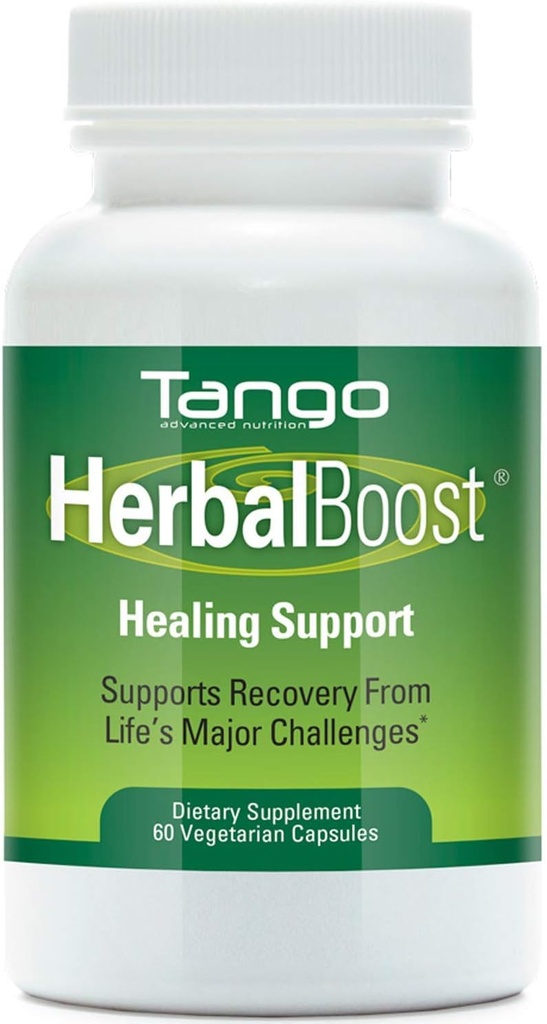 Herbal Boost Natural Herbal Recovery Supplement støtter sunn sirkulasjon til å bidra til å gjenopprette fra livets store utfordringer (60 vegetariske kapsler)