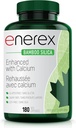 Bamboo Silica med kalsiumcitrat - 180 Veggie Caps for Bein & tannhelse, Forbedret hår, hud og negler vekst - Plantebasert Supplement, Bamboo Extract & Organic Silica for velvære