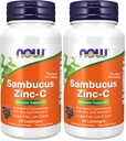 NU Supplements, Sambucus Sink-C med Elderberry Konsentrat og vitamin C, 60 Lozenges (pakke med 2)