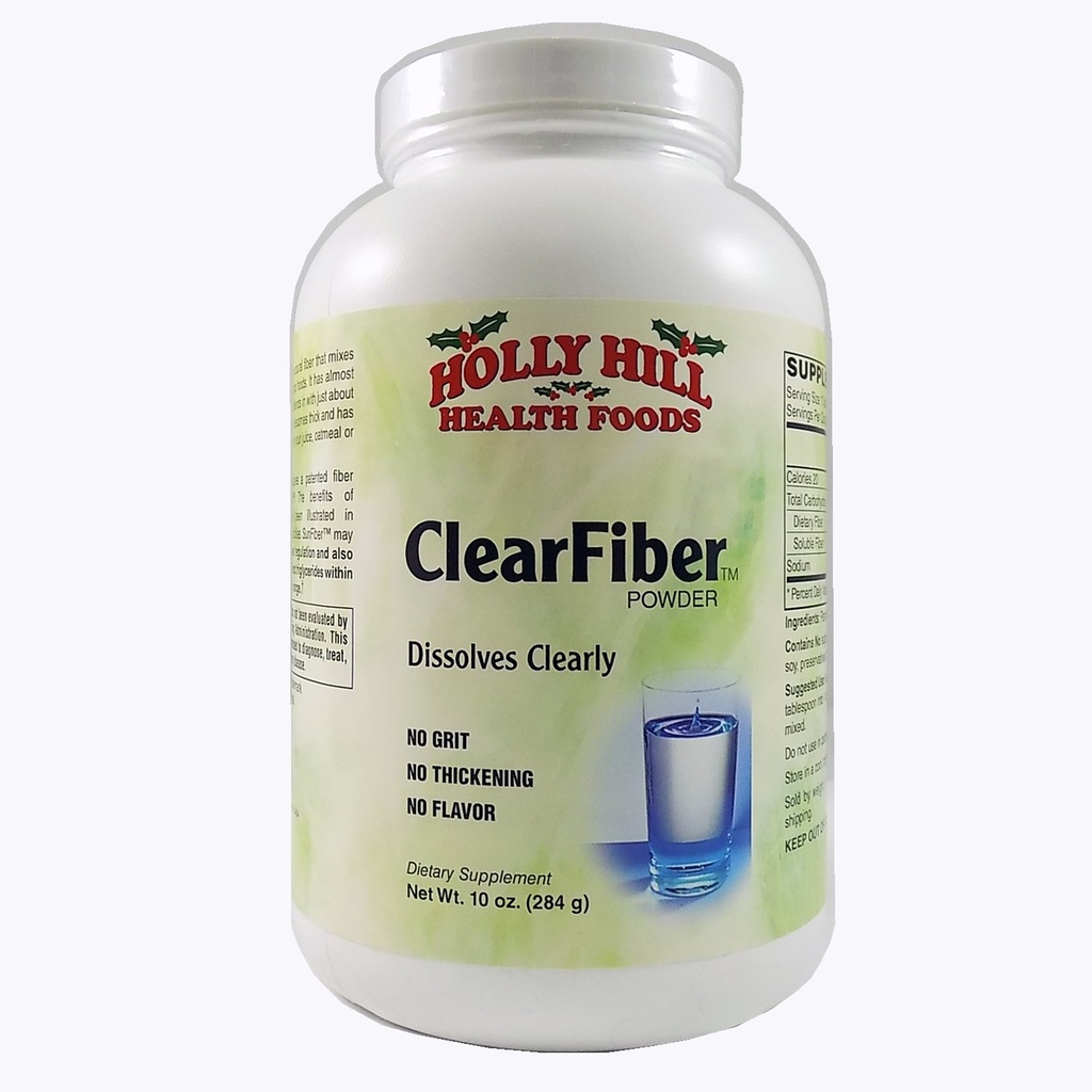 Holly Hill Helse Mat, Klar Fiber pulver, 10 Ounce