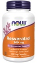 NU Kosttilskudd, naturlig Resveratrol 200 mg med rødvin ekstrakt, 120 Veg Capsules