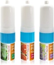 Naturlig løsning Himalaya Pink Salt Nasal Inhaler Aromaterapi med naturlige essensielle oljer, renser åndedrettssystemet, lindring pustende kongessjon, -3 pakke
